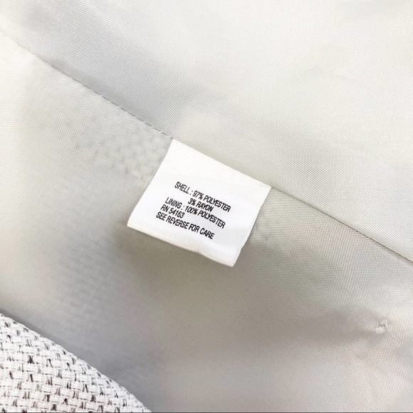 Calvin Klein Skirt Suit Set Short Sleeve Blazer - Picture 7 of 9